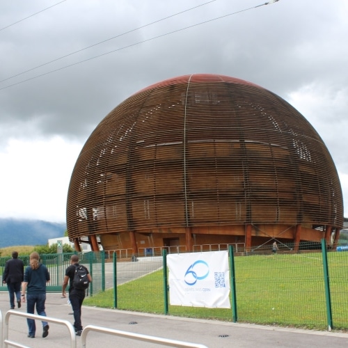 Company visit at CERN