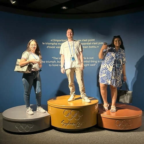 Visit at the International Olympic Committee (IOC)